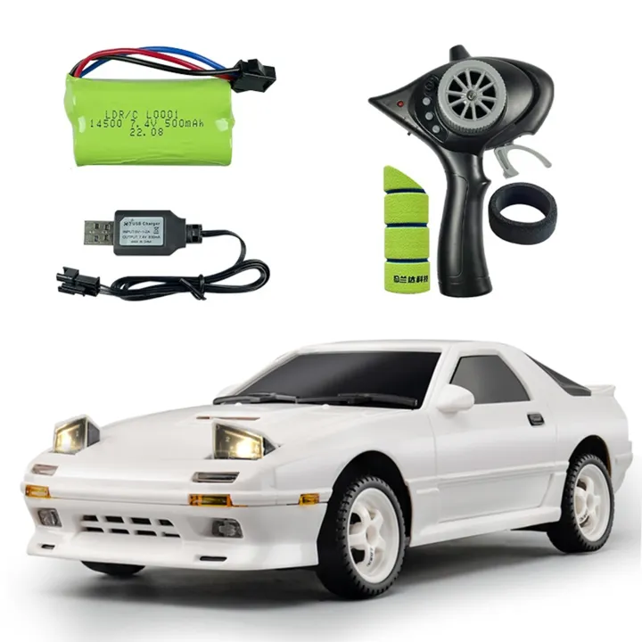 GC%20LDRC%20LD1802%20RX7%201/18%20RC%20Drift%20Car%202.4G%202WD%20RC%20Car%20With%20LED%20Lights%2010km/h%20Rechargeable%20Drift%20Racing%20Car%20For%20Boys%20Girls%20Gifts%20-%20Image%202
