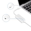 USB-C to Mini Display Port Adapter USB 3.1 Type C (Thunderbolt 3) to Thunderbolt 2 Adapter For MacBook Pro Black.