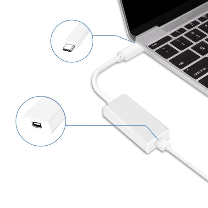 USB-C%20to%20Mini%20Display%20Port%20Adapter%20USB%203.1%20Type%20C%20(Thunderbolt%203)%20to%20Thunderbolt%202%20Adapter%20For%20MacBook%20Pro%20Black%20-%20Image%205