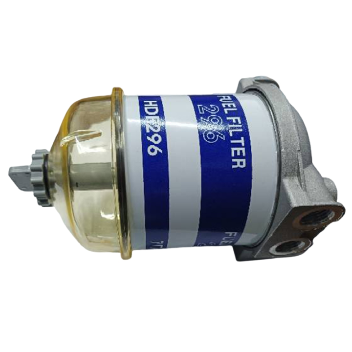Filter Oil Water Separator Single Cup Assembly 7111-296 HDF296 Universal Fuel Filter Spare Parts Accessories Parts 296 Filter Elements
