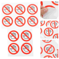 10pcs Do Not Touch Sticker Do Not Use Hand Signs Self Adhesive Decal No Touch Sign.