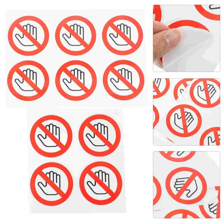 10pcs%20Do%20Not%20Touch%20Sticker%20Do%20Not%20Use%20Hand%20Signs%20Self%20Adhesive%20Decal%20No%20Touch%20Sign%20-%20Image%203