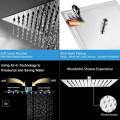 6" Stainless Steel Square Rain Shower Head Ultra Thin / 6" Rain Shower For Bathroom. 