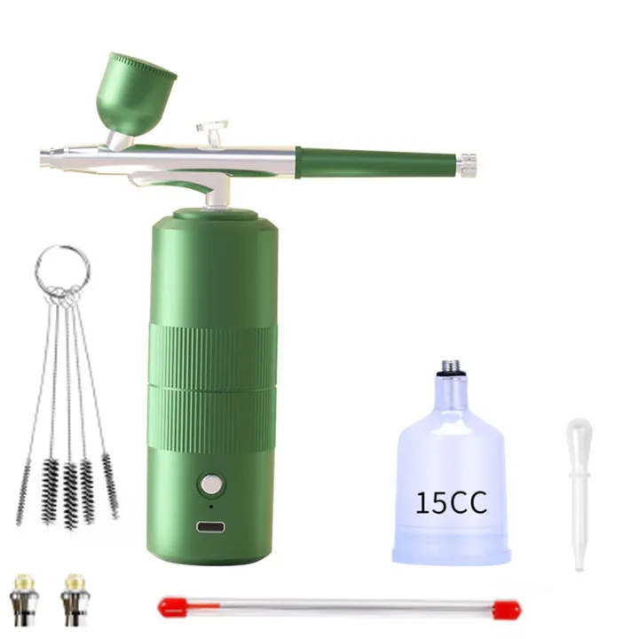 【Best-Selling】 Portable Rechargeable Airbrush with Compressor Double ...