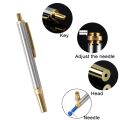 1pcs Stainless Steel Lancet Point Massager Pen Bloodletting Pen Massage Needle Holder For Hijama. 