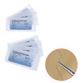 【Hot-Selling】 12PCS 2/0 3/0 Suture Nylon Monofilament Non-injured Suture Medical Thread Suture for Medical Surgical Suture Tool.