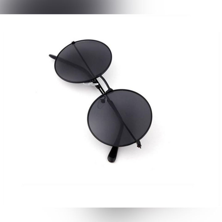Round Shape men WOMEN Sunglasses- Black - Sunglasses For Women - Sunglasses For Women