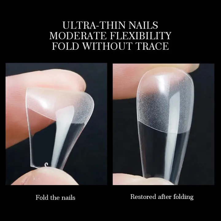 120pcs%20Short%20Medium%20Long%20Almond%20Full%20Cover%20Sculpted%20Soft%20Gel%20Nail%20Tips%20Press%20on%20Acrylic%20Nail%20Art%20Manicures%20Accessories%20Tool%20-%20Image%205