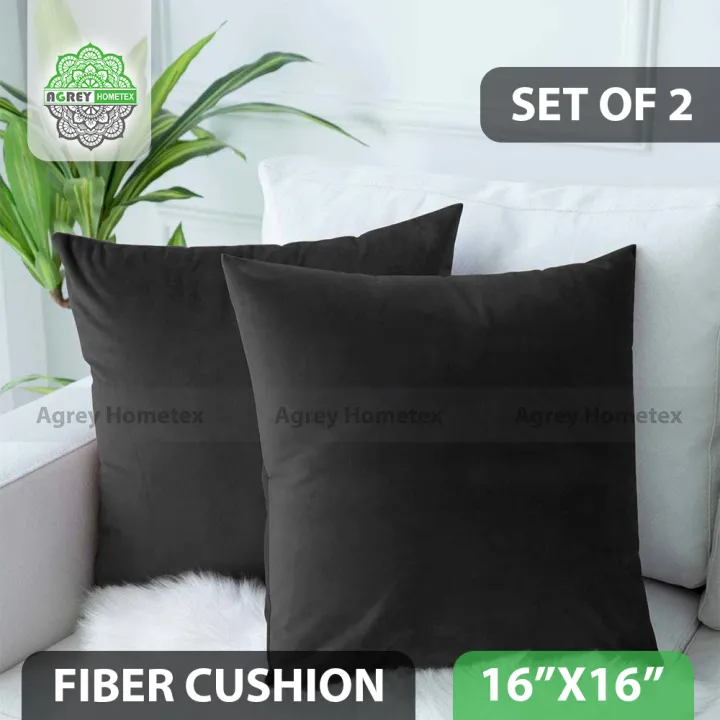 Standard%20Fiber%20Cushion,%20Tissue%20Fabric,%20Black,%20(16"x16")_Set%20of%202%20-%20Image%202