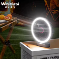 Weidasi WD-279 Newest Trend Desktop Fan USB Rechargeable Mini Table Fan 2400mAh Portable Small Desk Fan. 