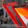 For iPad 10.2 2021 / 2020 / 2019 Silicone + PC Shockproof Protective Case with Holder.