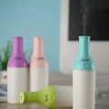 home appliance USB Gadgets Mini Cool Cocktail Bottle Humidifier Office Air Diffuser Mist Maker with LED Nightlight Household Air Cleaning Christmas Gifts. 