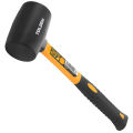 TOLSEN Rubber Mallet (450g / 16OZ) Fiberglass Handle 25035. 