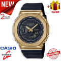 (Ready Stock) G .Shock Men Watch Digital Sport Watch LED Display Water Resistant Shockproof and Waterproof World Time LED Auto Light Sports Wrist Watches GM-2100G-1A9 (copy original 1.1 premium). 