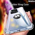 Phone case For Honor X8B Back cover Ring Holder Ultra Thin Transparent Car Navigation Soft Silicone Clear cover For Honor X8B Phone casing. 