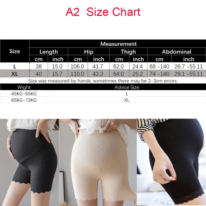 Women%20Maternity%20Leggings%20Lace%20Trim%20Short%20Length%20Adjustable%20Waist%20Soft%20Breathable%20Safety%20Pants%20Mommy%20Pregnancy%20Clothes%20Ropa%20Mujer%20-%20Image%204