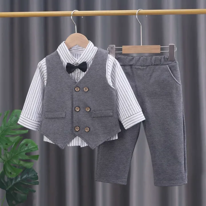 Boys%20Spring%20and%20Autumn%20Suit%20Set%203%20piece%20Gentleman%20Dress%20Baby%20Clothes%20Striped%20Shirt%201%20Year%20Old%20Clothing%20-%20Image%204