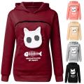 Pet Carrier Thicken Shirts Cats Lovers Hoodie Kangaroo Dog Pet Paw Pullovers Cuddle Pouch Sweatshirt Pocket Animal Ear Hooded Superman. 