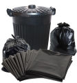 Black Dustbin Bag Size 16 x 20 Inch pack of 40 PCS.