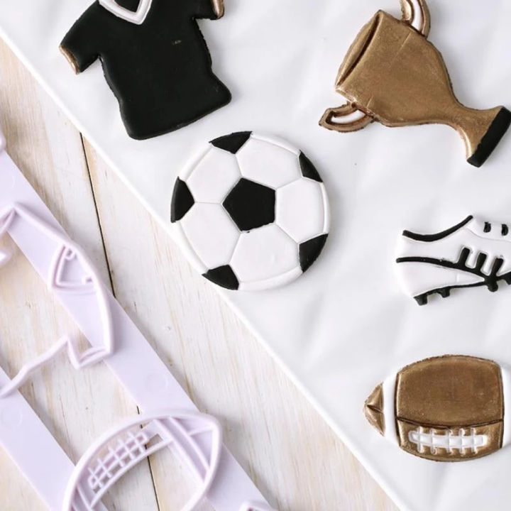 Football Sports Cutting Craft Cookie Pastry Biscuit Cutter Fondant