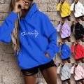 Hoodies Harajuku Women's Fashion Casual Fun Print Hooded Streetwear Sweatshirt Loose Sports Tops Pullover Sudadera Mujer Chemise.