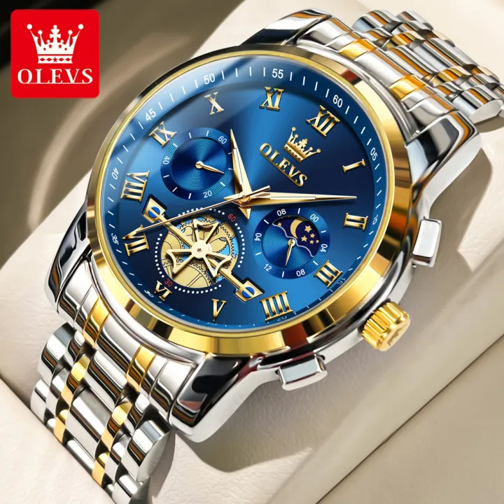 Olevs%202859%20Stainless%20Steel%20Chronograph%20Wrist%20Watch%20For%20Men%20-%20Image%202