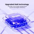 【Ready Stock+FREE Shipping+COD 】50W GaN Charger USB Wall Charger Fast Charging PD Type C Cell Phone Charger Adapter For iphone 14 13 12 Xiaomi Huawei Samsung.