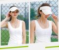 Sun Visor Hat Golf Tennis Cap Without Top Crown Outdoor Travel.