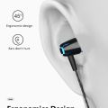 3.5mm Wired Headphones In Ear Headset Wired Earphones With Microphone Bass Stereo Earbuds Sports In-line Control For Android. 