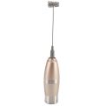 Milk Frother Handheld Whisk-Battery Operated Foam Maker Frother Gold.