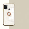 For Lenovo K13 Note Case Soft Transparent Plating Cover for Lenovo K13 Note Back Cover Antioxidant Clear Ring Casing.