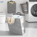 Collapsible Hanging Laundry Basket Laundry Hamper Toys Storage Organizer Household Folding Clothes.