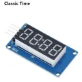 1pcs 4 Bit TM1637 7 Segments Digital Display Tube Red 4-Digit LED Display Module Board For Arduino Diy LED Display Board. 