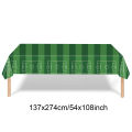 Soccer Party Table Runner Decors Football Disposable Table Cover Soccer Plastic Tablecloth Soccer Themed Birthday Party Decor. 
