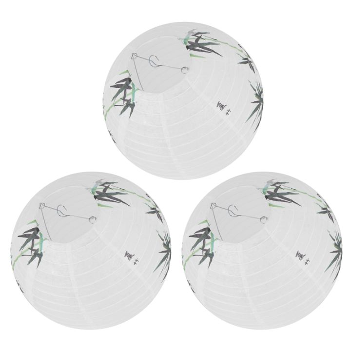 3X%2030cm%20Lampshade%20Paper%20Lantern%20Oriental%20Style%20Light%20Decoration%20Chinese%20,%20Bamboo%20-%20Image%204