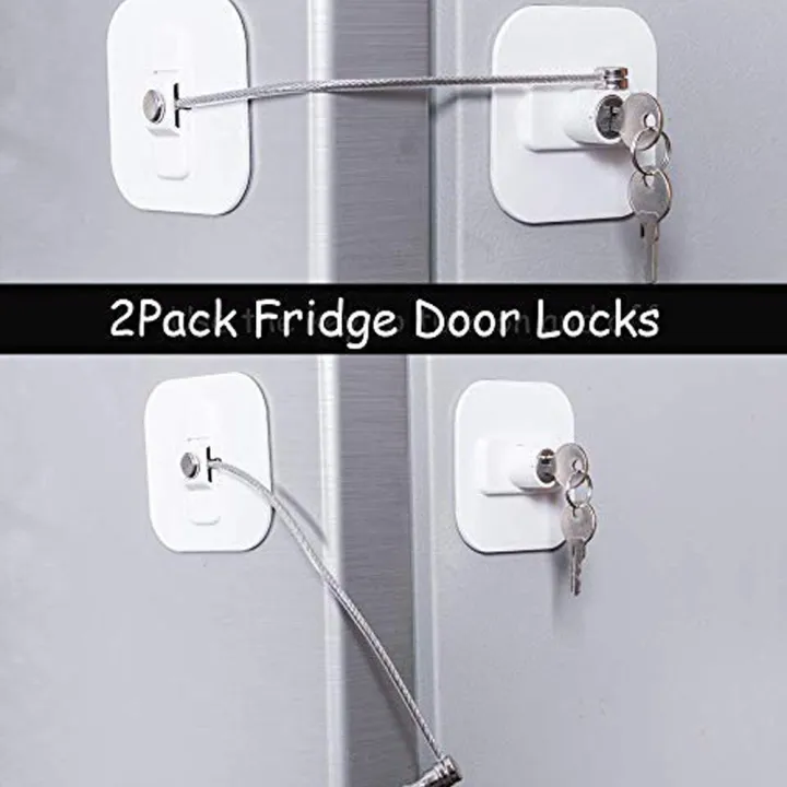 Refrigerator%20Lock,%20Mini%20Fridge%20Lock%20with%20Key%20for%20Adults,%20Lock%20for%20a%20Fridge,%20Cabinet%20Door(White%202Pack)%20-%20Image%205