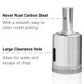 10X Glass Drill Bit Set- Drill Bits Glass Hole Saw Bottle Extractor Remover Tool.