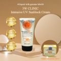 3W Clinic Intensive UV Sunblock Cream SPF50+ PA+++ 70ml by Laiba Skin Care and Cosmetics Wholesale. 