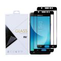 Galaxy J7 max Tempered Glass Screen Protector Full-Black. 