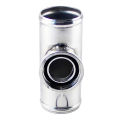 SSQV SQV BOV Bov Blow Off Valve Pipe 2.5 Inch Flange Adapter Pipe Aluminum. 