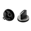 2 in 1 Embedded gas stove stove knob knob ignition cap ignition switch. 