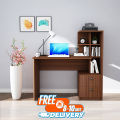 RK Modern Home Office Desk with Storage Shelf, Computer Table, Study Table with Book Shelf, Office Table, Study Table for Adults. 