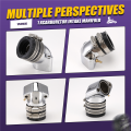 Engine Carburetor Adapter Manifold for GY6 150Cc Scooter Go Kart.