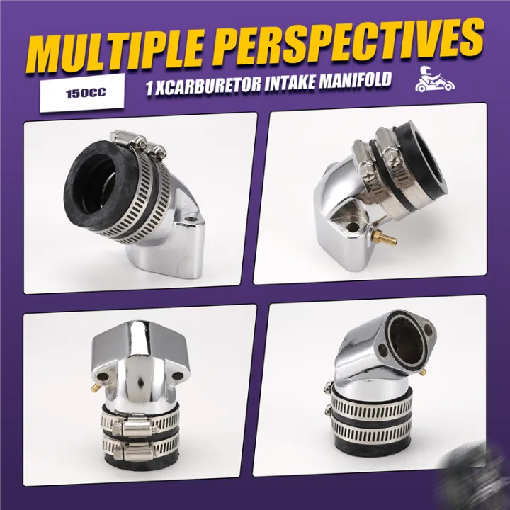 Engine%20Carburetor%20Adapter%20Manifold%20for%20GY6%20150Cc%20Scooter%20Go%20Kart%20-%20Image%202