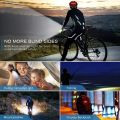 OUMERY 7000 Lumen Powerful Bike Lights Front and Back,5 LED Super Bright USB Rechargeable Waterproof Bicycle Headlight. 