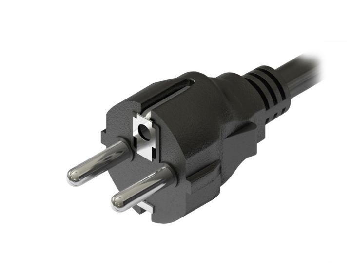 Power Cable 2 Pin Round For Desktop Printer