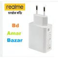 Realme / Mobile Charger Adapter (Power: 25W) Dual Port (Only Adapter).