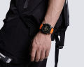 NAVIFORCE NF7104 Electronic Multi-function Trendy Waterproof Luminous Silicone Strap Birthday Gift Watch. 