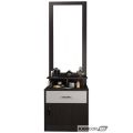 ROCOCO Special Black & White Dressing Table with Shelf Rack 2 Large Storage Chamber.
