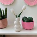 BDYD Pabble mini Vase Concrete gypsum Vase Boho Decor vase. 